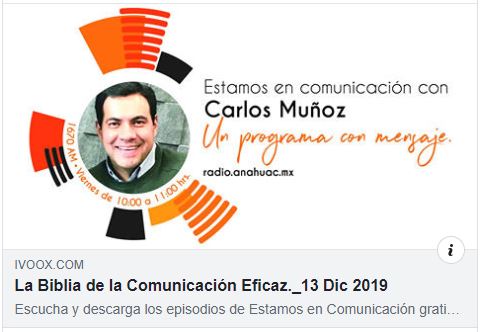 Podcast entrevista con Carlos Muñoz